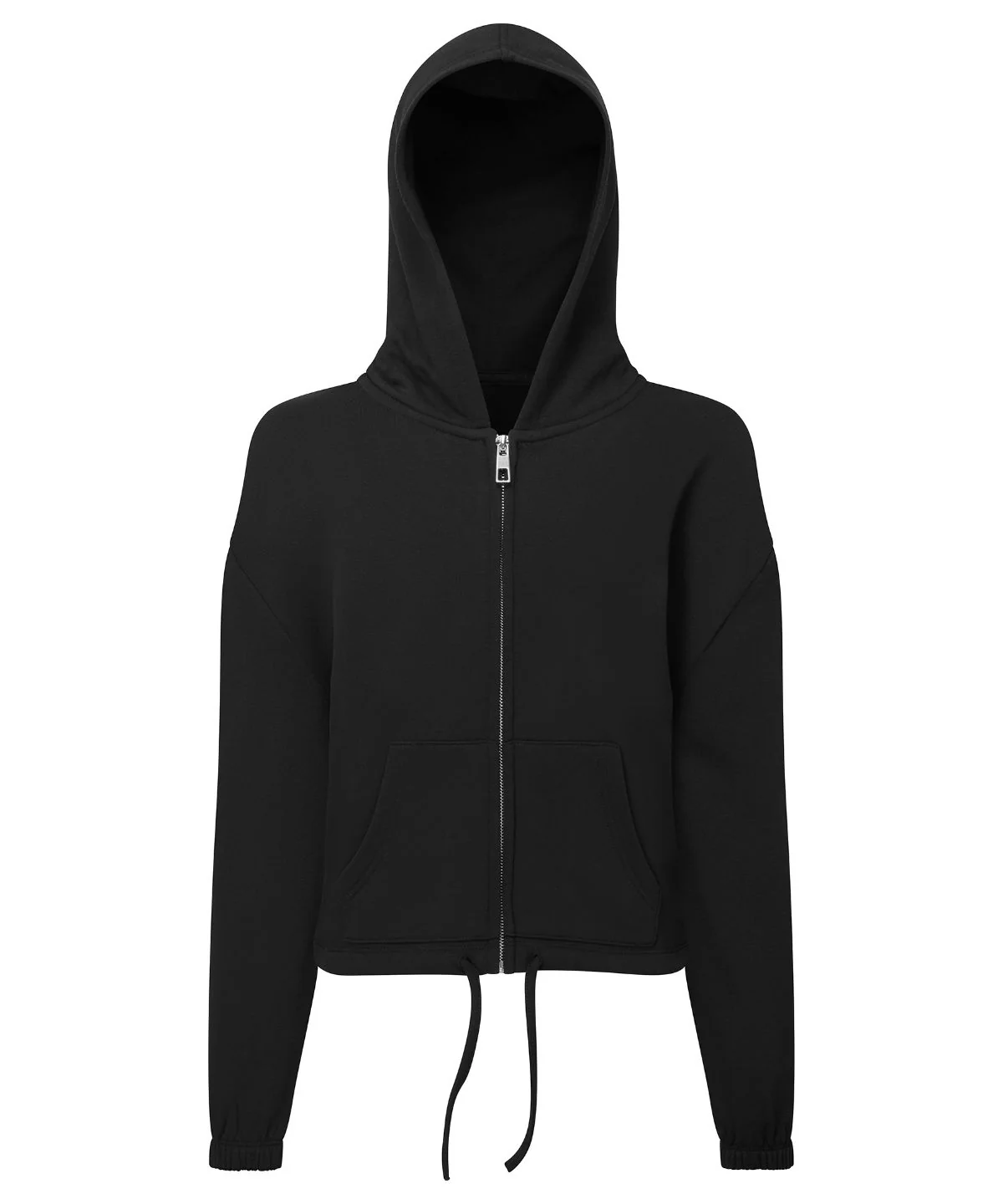 Tri Dri Kids Recycled Cropped Oversize Full-Zip Hoodie - TR61B - Image 5