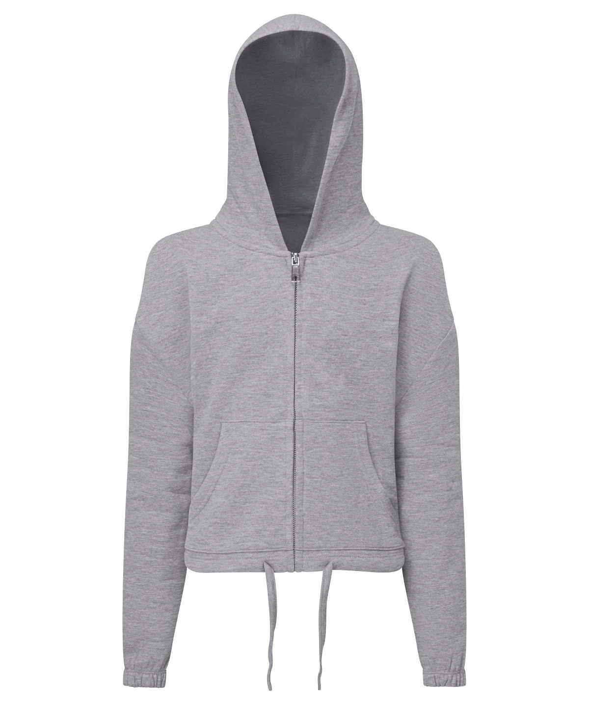 Tri Dri Kids Recycled Cropped Oversize Full-Zip Hoodie - TR61B - Image 6