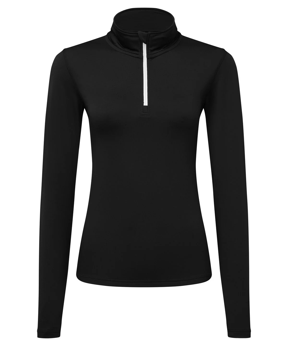 Tri Dri Womens Recycled Long Sleeve Brushed Back Zip Top - TR121 - Image 6