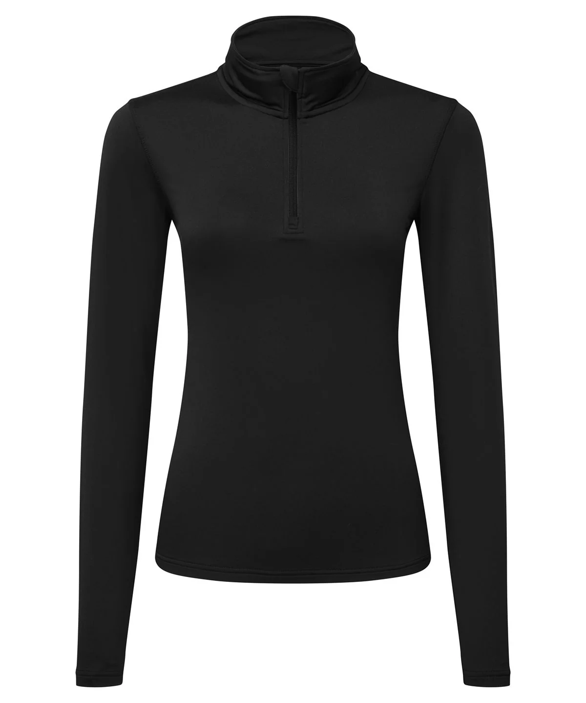 Tri Dri Womens Recycled Long Sleeve Brushed Back Zip Top - TR121 - Image 9