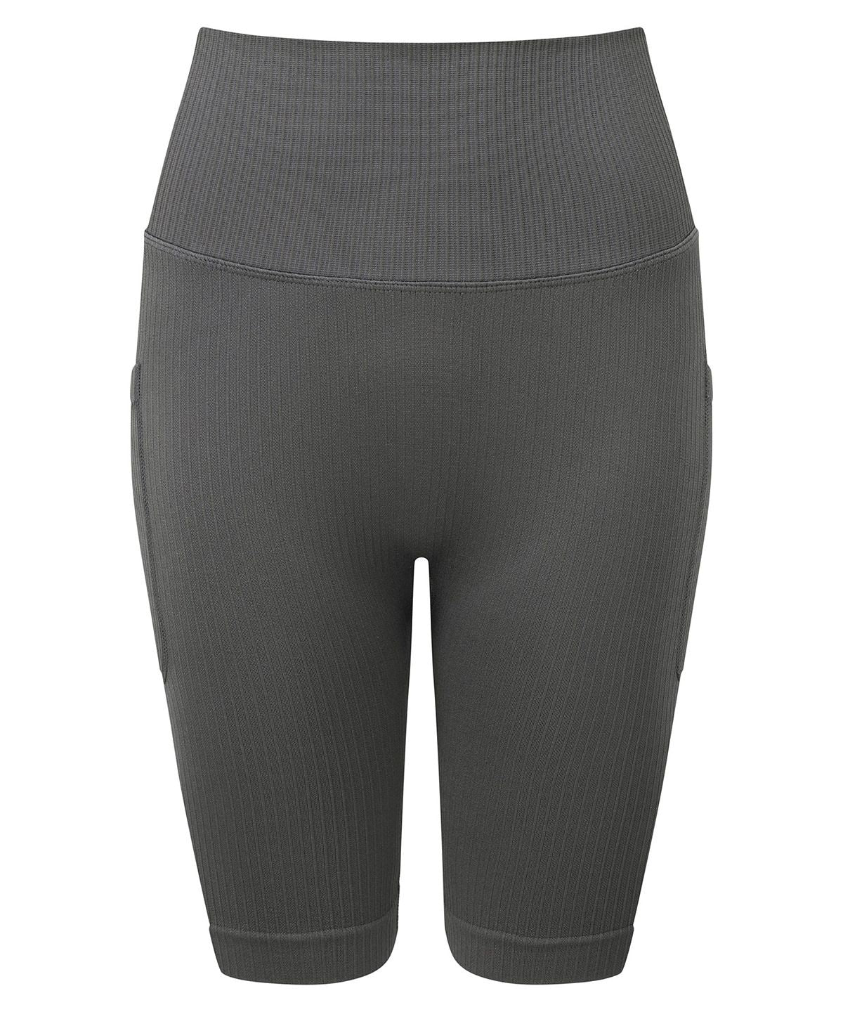 Tri Dri Womens Ribbed Seamless '3d Fit' Cycle Shorts - TR225 - Image 15