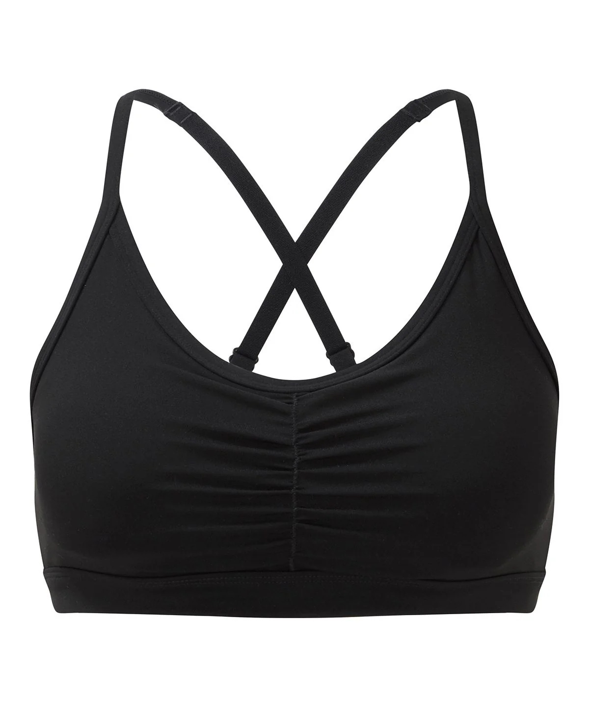 Tri Dri Women's Ruched Sports Bra (Medium Impact) - TR923 - Image 4