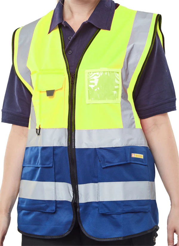 Beeswift Hi-Vis Two Tone Executive Id Vest - Image 10