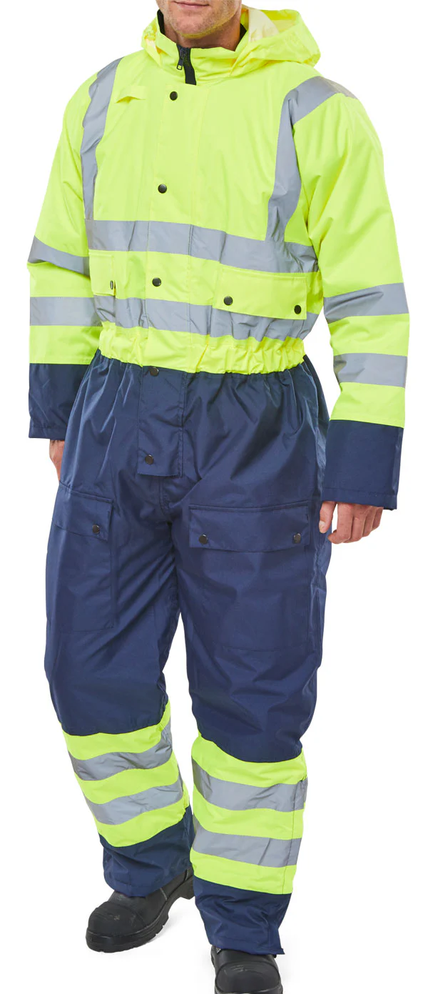 Beeswift Thermal Two-Tone Hi-Vis Waterproof Overall - Image 2