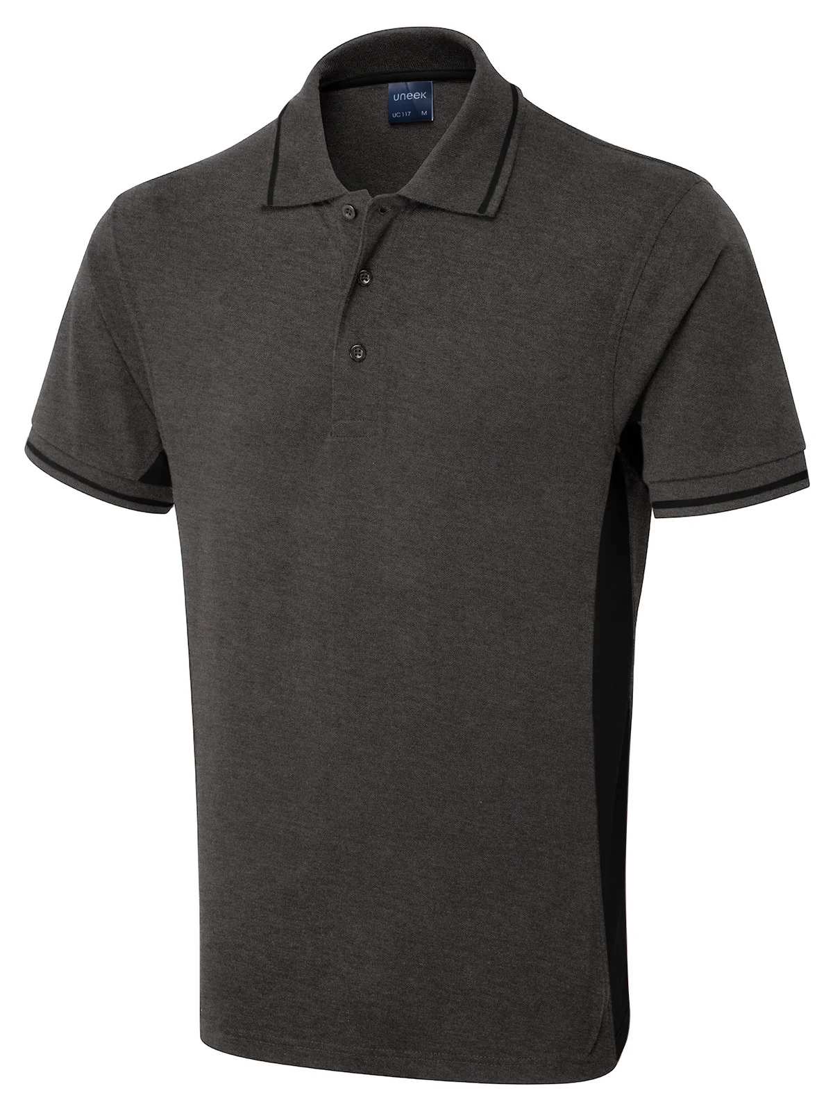 Uneek Two Tone Polo Shirt - UC117 - Image 5