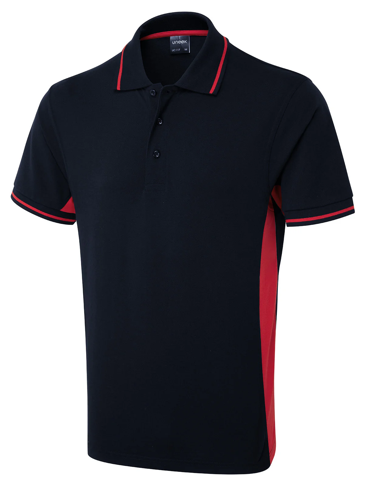 Uneek Two Tone Polo Shirt - UC117 - Image 6