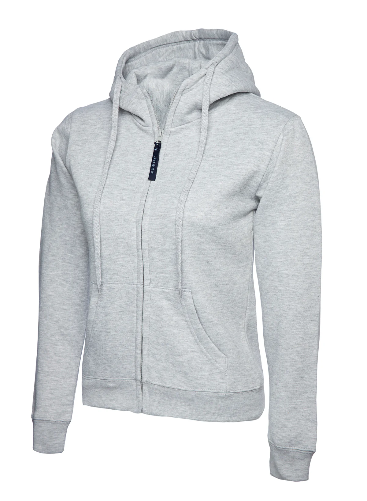 Uneek Ladies Classic Full Zip Hooded Sweatshirt - UC505 - Image 4