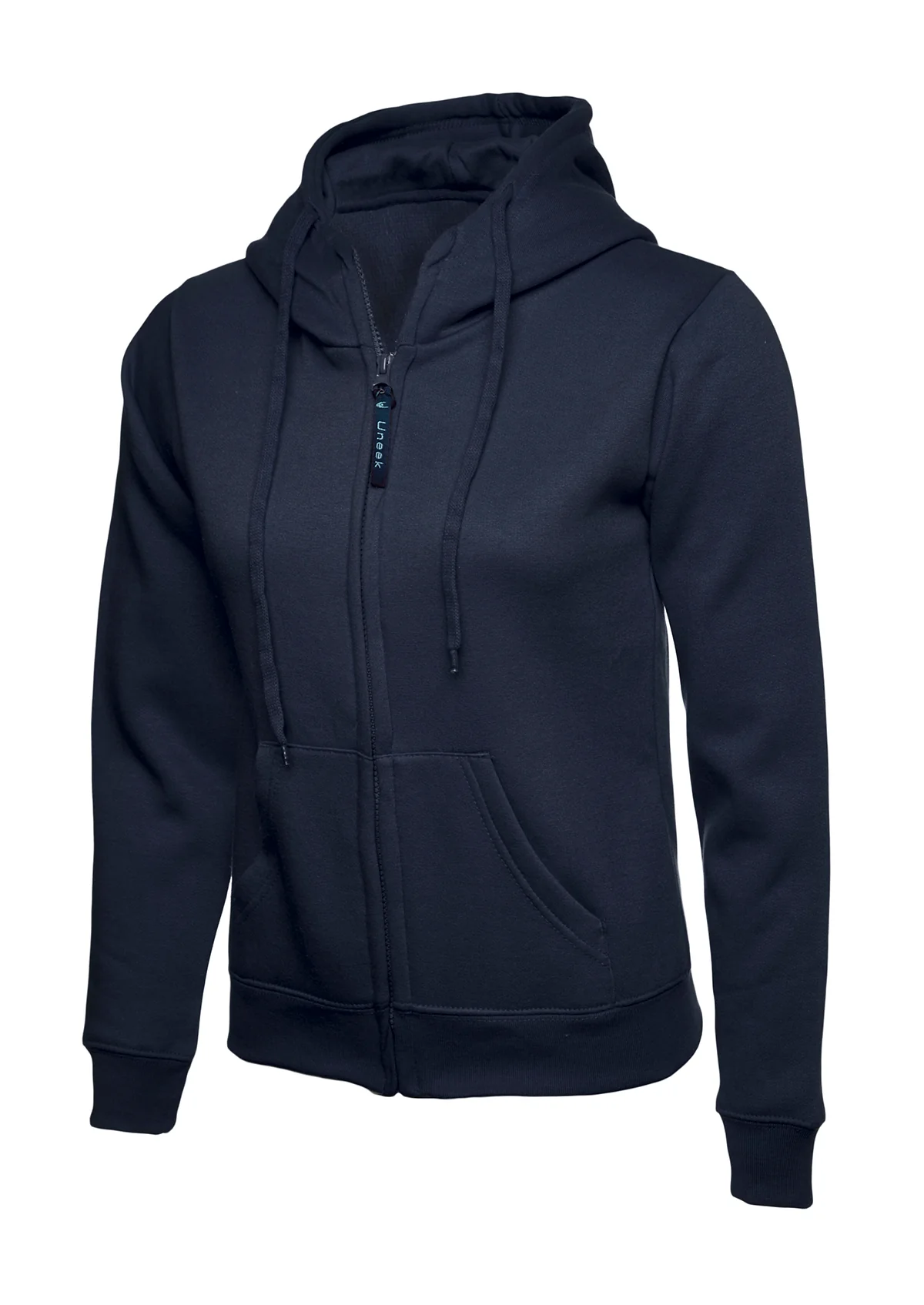 Uneek Ladies Classic Full Zip Hooded Sweatshirt - UC505 - Image 6