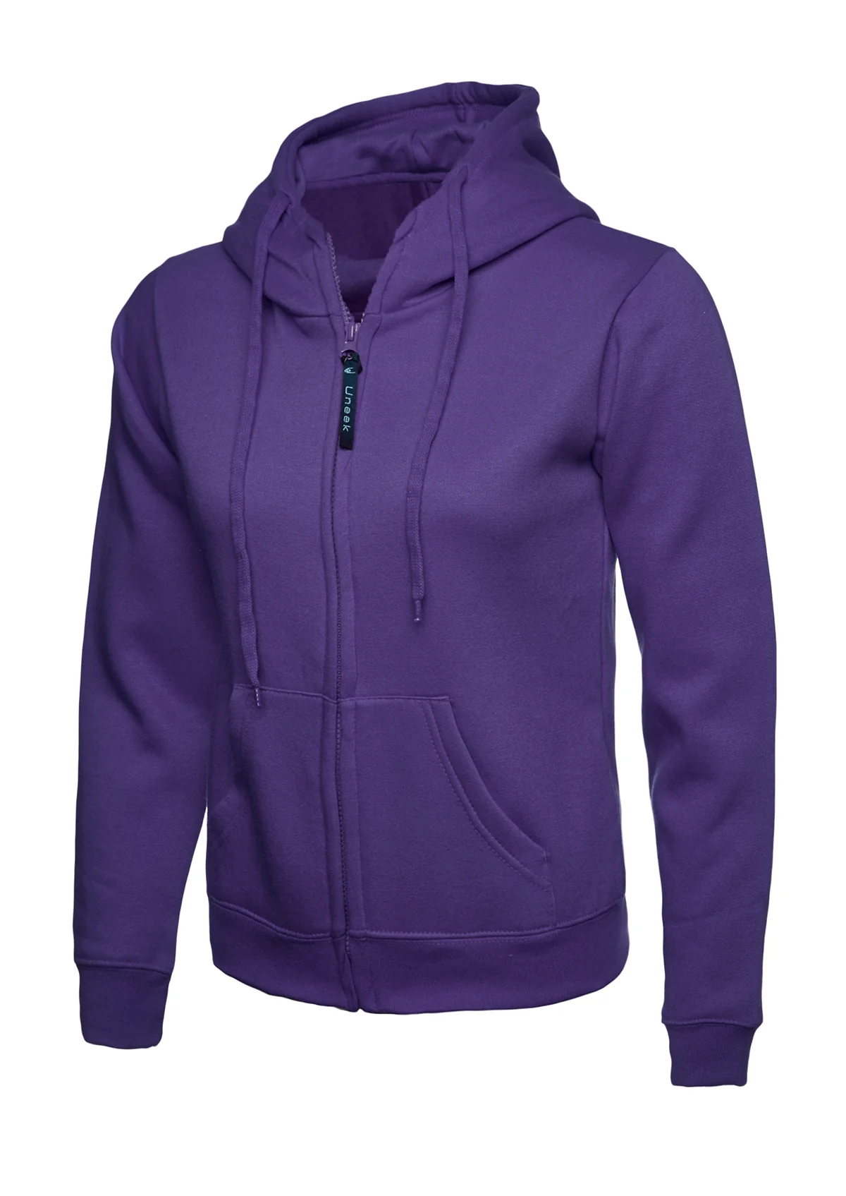 Uneek Ladies Classic Full Zip Hooded Sweatshirt - UC505 - Image 9