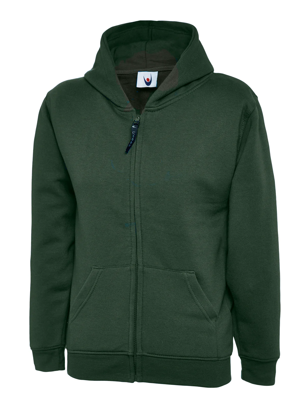 Uneek Childrens Classic Full Zip Hooded Sweatshirt - UC506 - Image 4