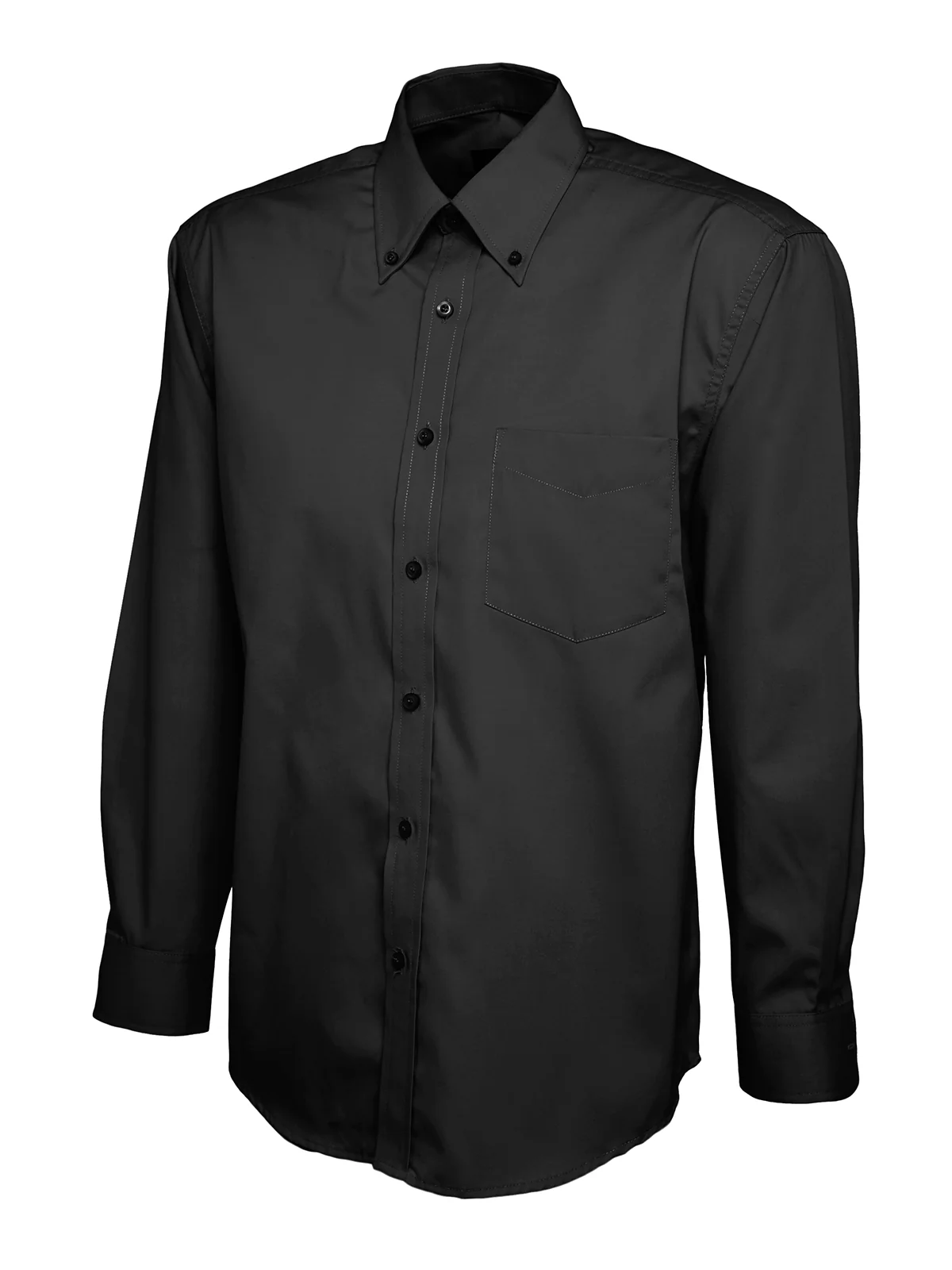 Uneek Mens Pinpoint Oxford Full Sleeve Shirt - UC701 - Image 2