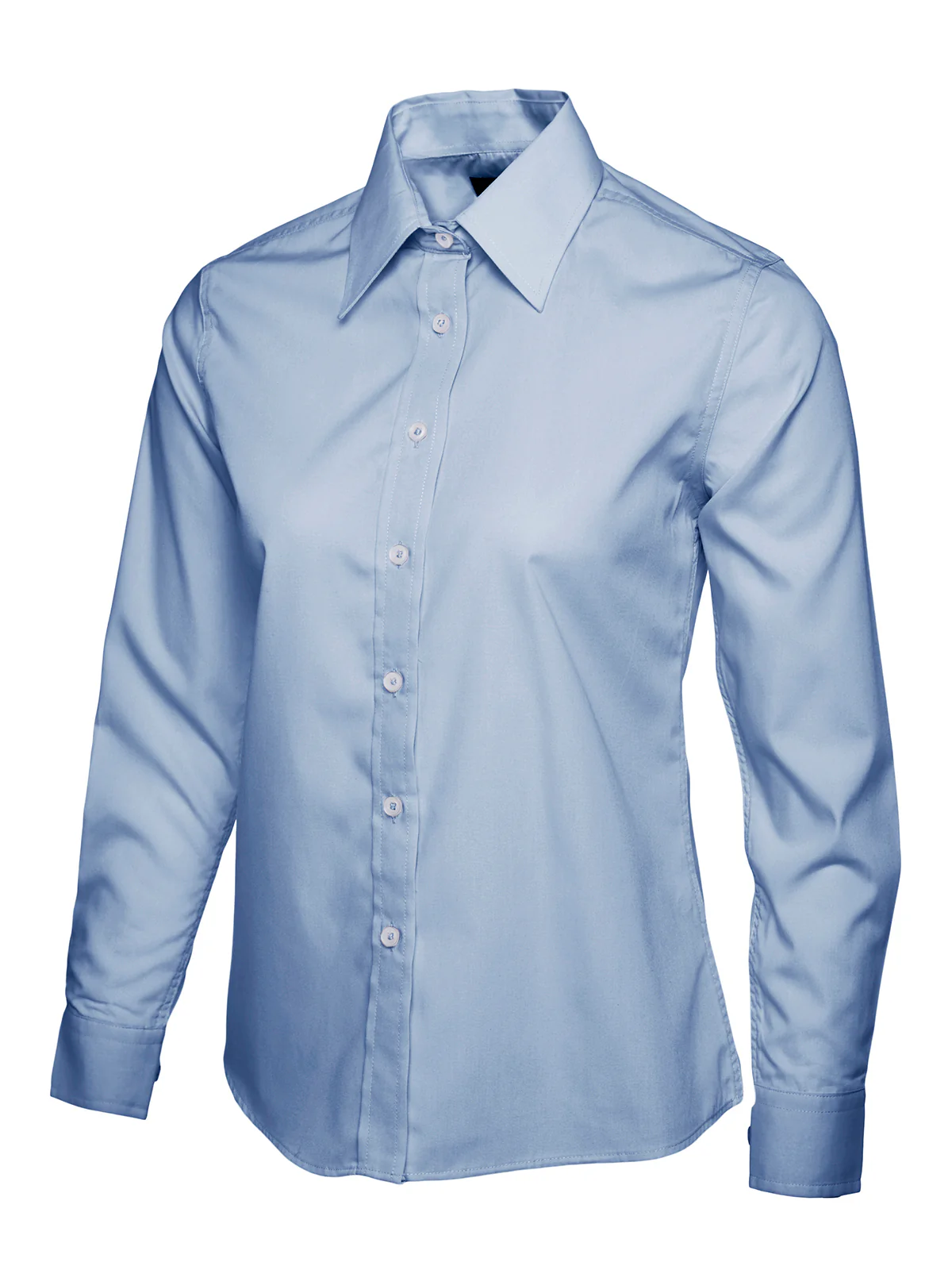 Uneek Ladies Poplin Full Sleeve Shirt - UC711 - Image 4