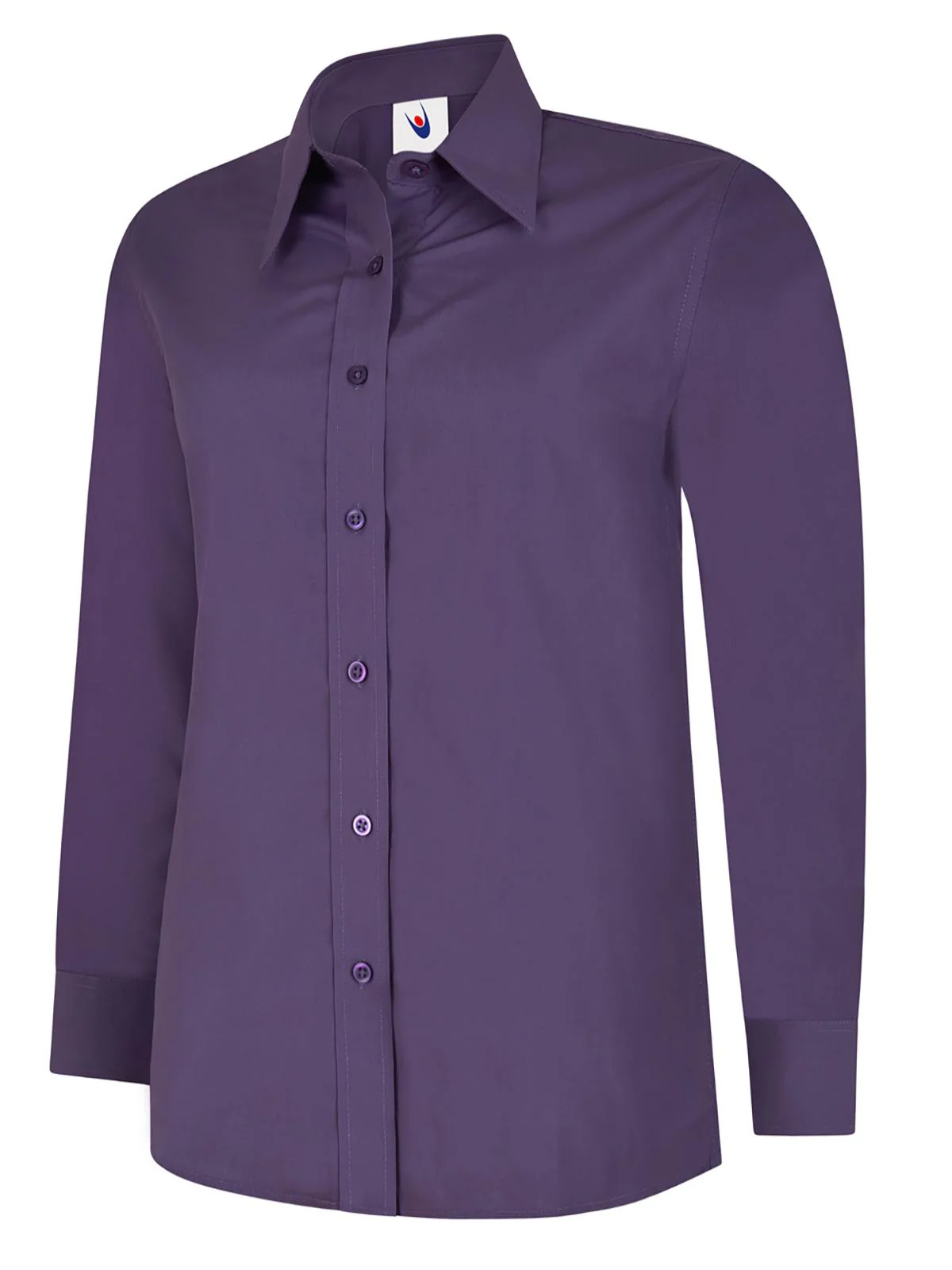 Uneek Ladies Poplin Full Sleeve Shirt - UC711 - Image 9
