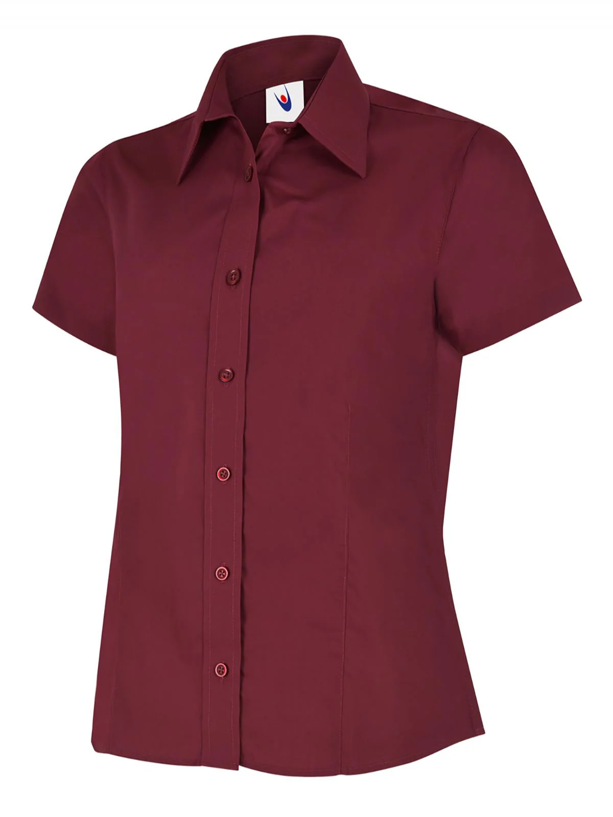 Uneek Ladies Poplin Half Sleeve Shirt - UC712 - Image 3
