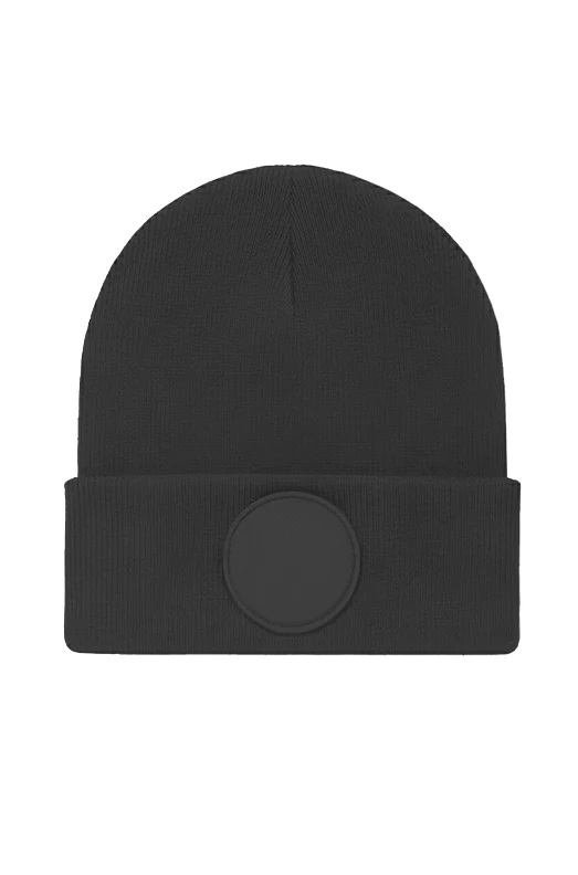 Uneek Circular Patch Beanie  - UC412 - Image 3