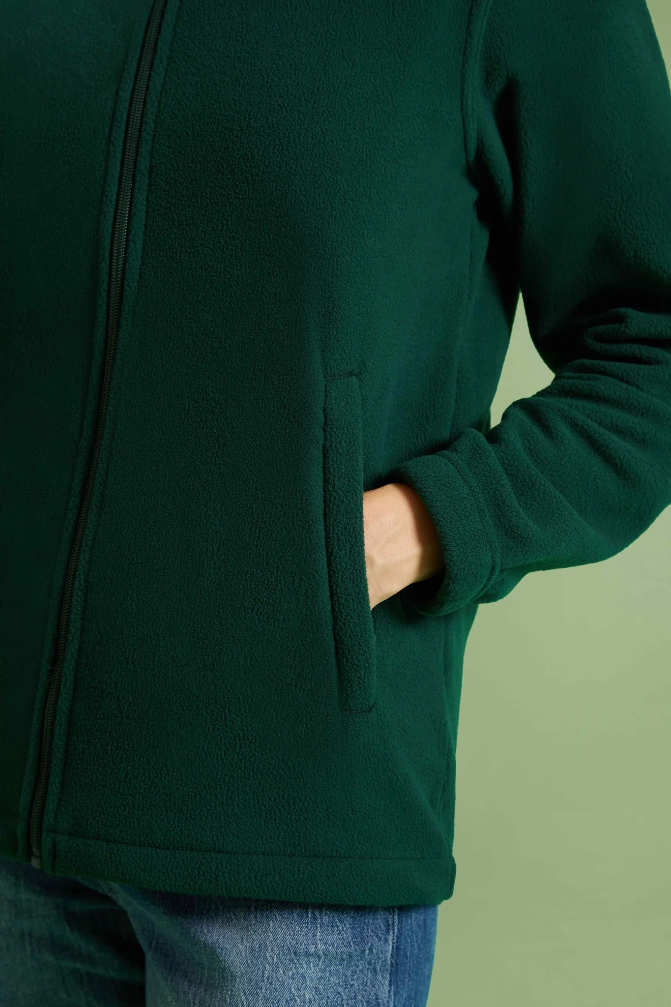 Uneek Eco Full Zip Fleece Jacket - GR61 - Image 5