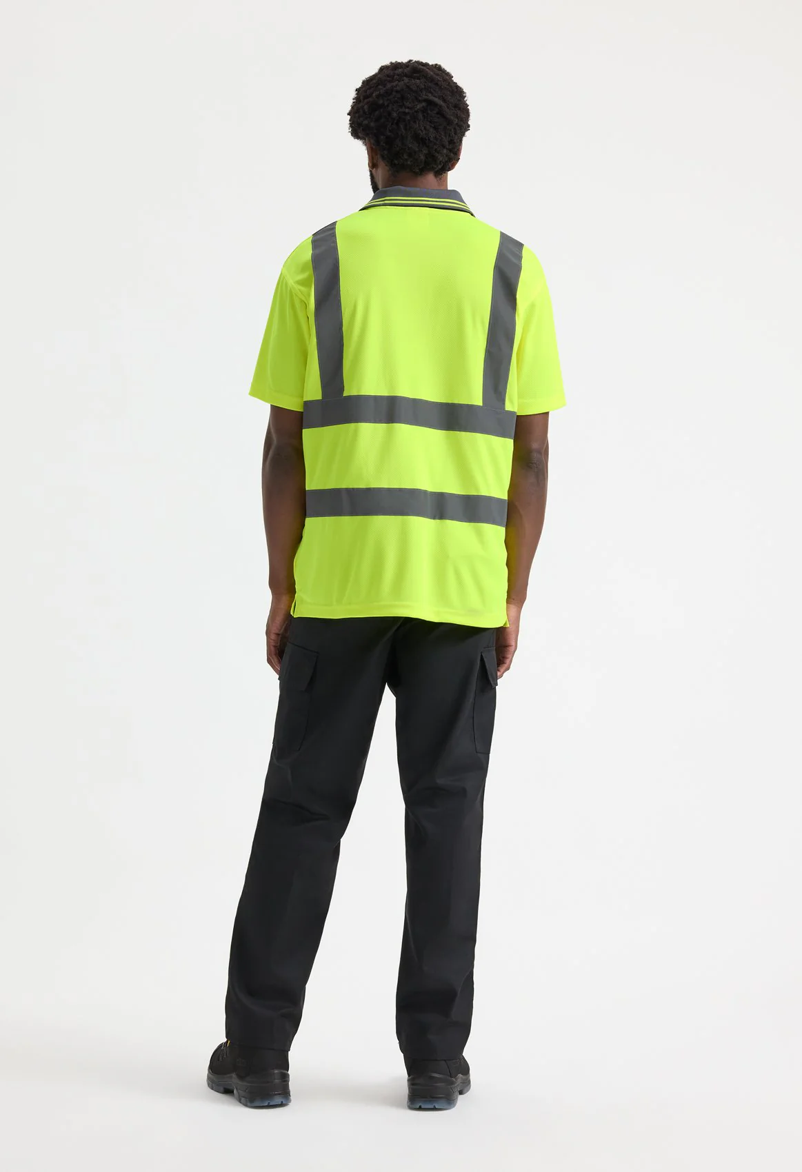 Uneek Hi Vis Short Sleeve Polo Shirt - UC808 - Image 2