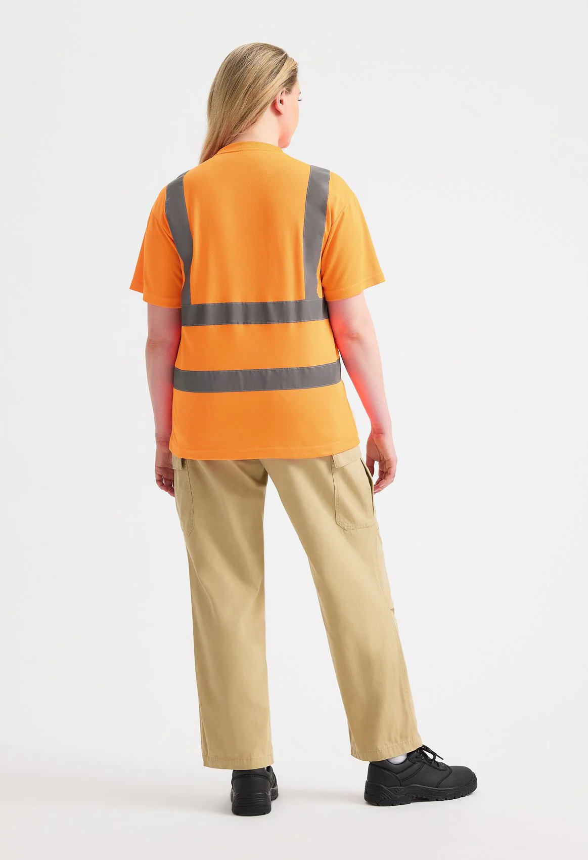 Uneek Hi Vis Short Sleeve T-Shirt - UC810 - Image 2