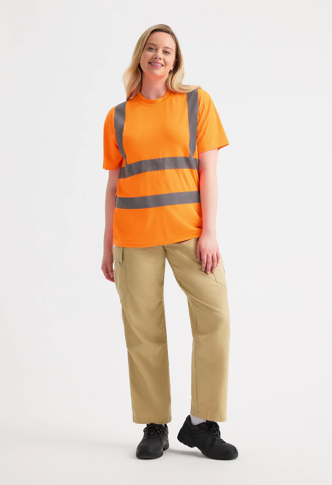 Uneek Hi Vis Short Sleeve T-Shirt - UC810 - Image 3