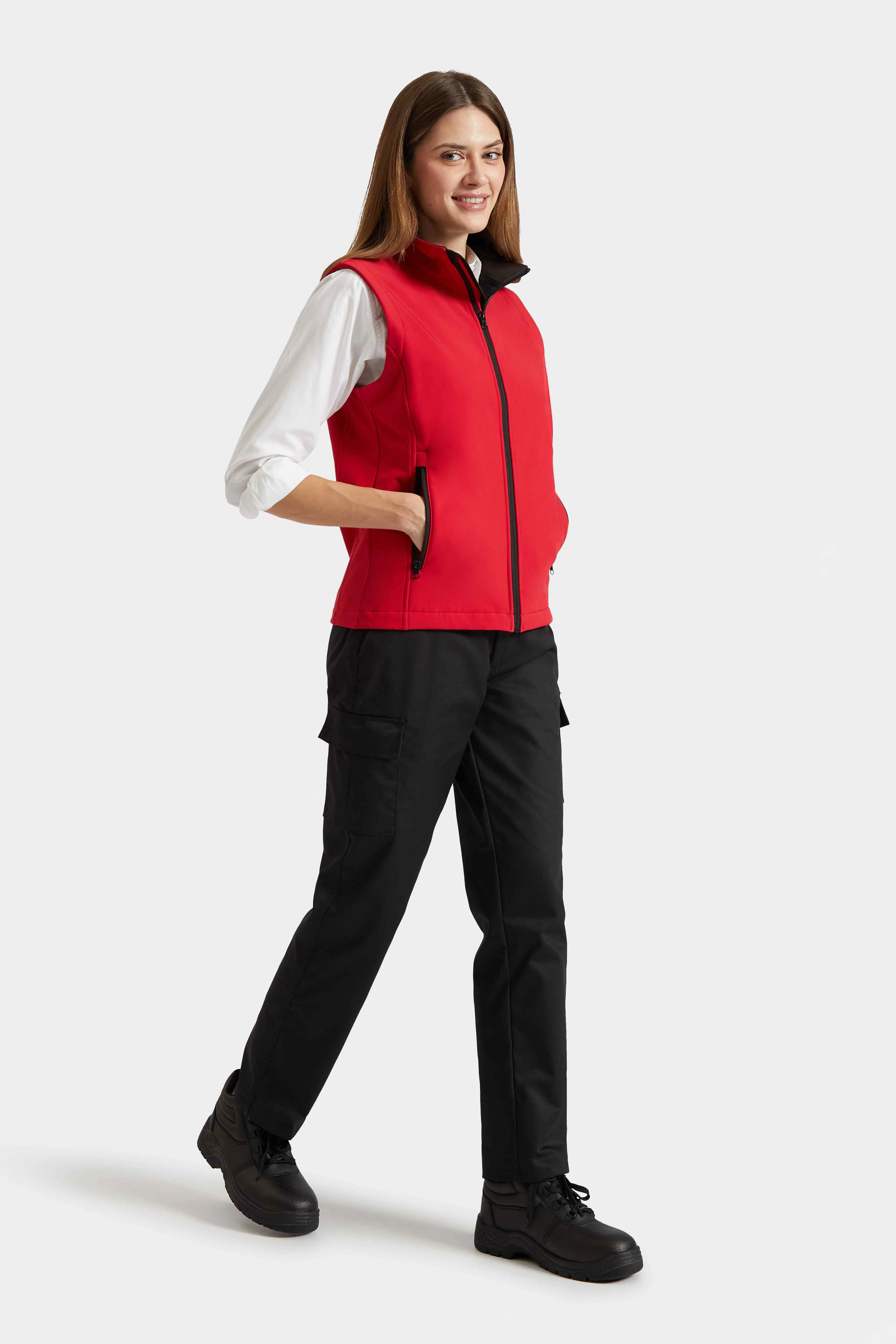 Uneek Ladies Printable Softshell Gilet - UC615 - Image 2