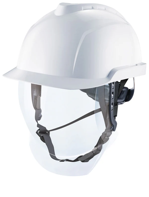 MSA Msa V-Gard 950 Electrician Safety Helmet With Face Shield - Image 3