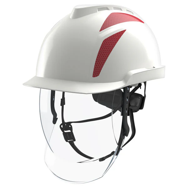 MSA Msa V-Gard 950 Electrician Safety Helmet With Face Shield - Image 5