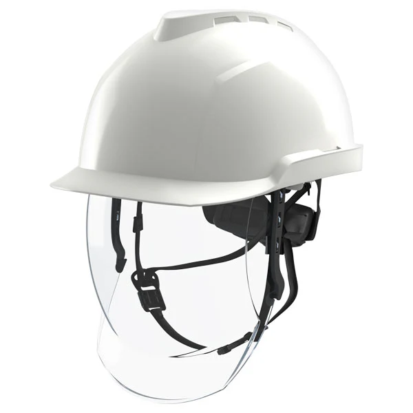 MSA Msa V-Gard 950 Electrician Safety Helmet With Face Shield - Image 6
