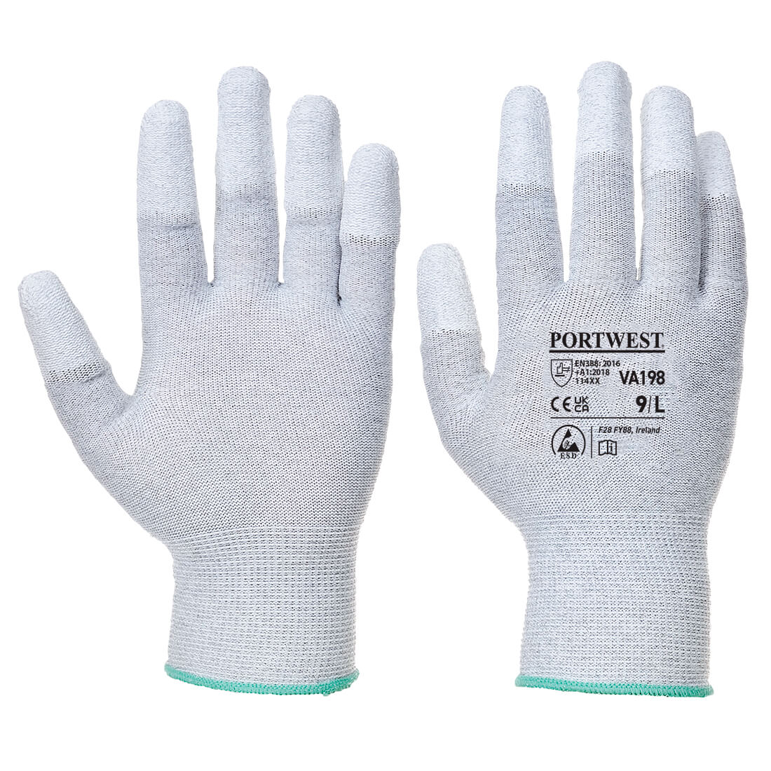 Portwest Vending Antistatic PU Fingertip Glove - Image 2