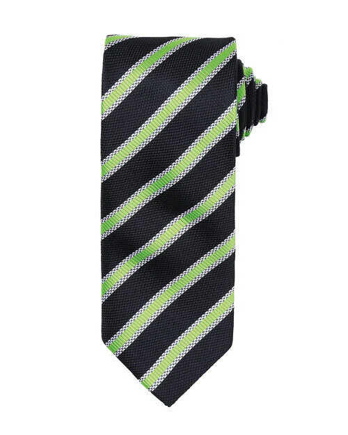 Premier Workwear Waffle Stripe Tie - PR783M - Image 3