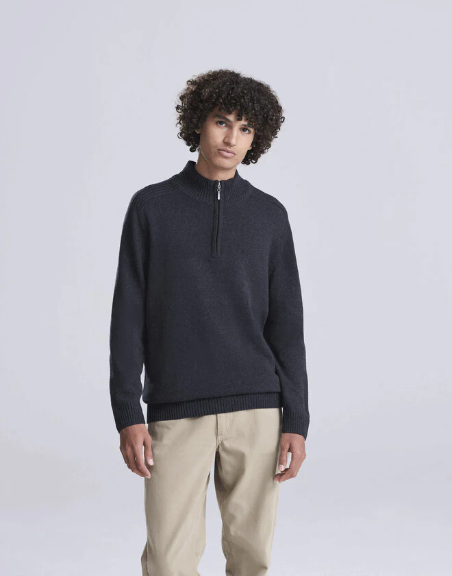 Ecologie Wakhan 1/4 Zip Sustainable Sweater - EA061M - Image 4