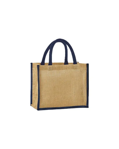 Westford Mill Natural Starched Jute Midi Tote - Image 4