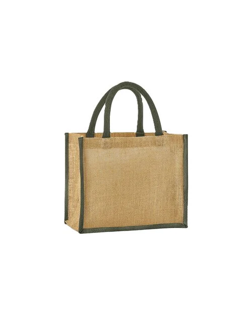 Westford Mill Natural Starched Jute Midi Tote - Image 5