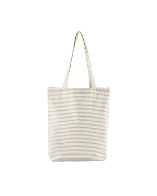 Westford Mill Striped Organic Cotton Tote - Image 2