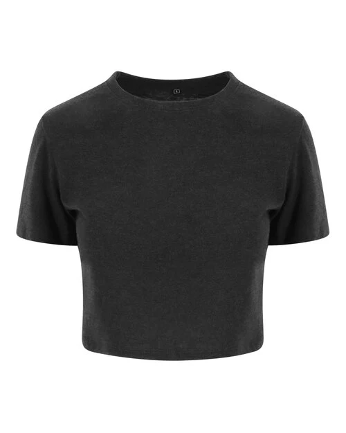 Just Tees Womens Tri-Blend Cropped T - JT006M - Image 2