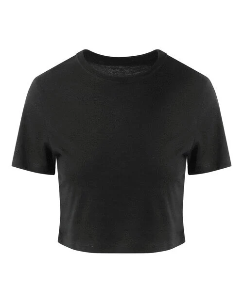 Just Tees Womens Tri-Blend Cropped T - JT006M - Image 4