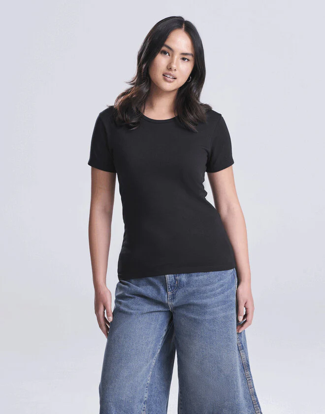 Just Tees Womens Tri-Blend T - JT001F - Image 3