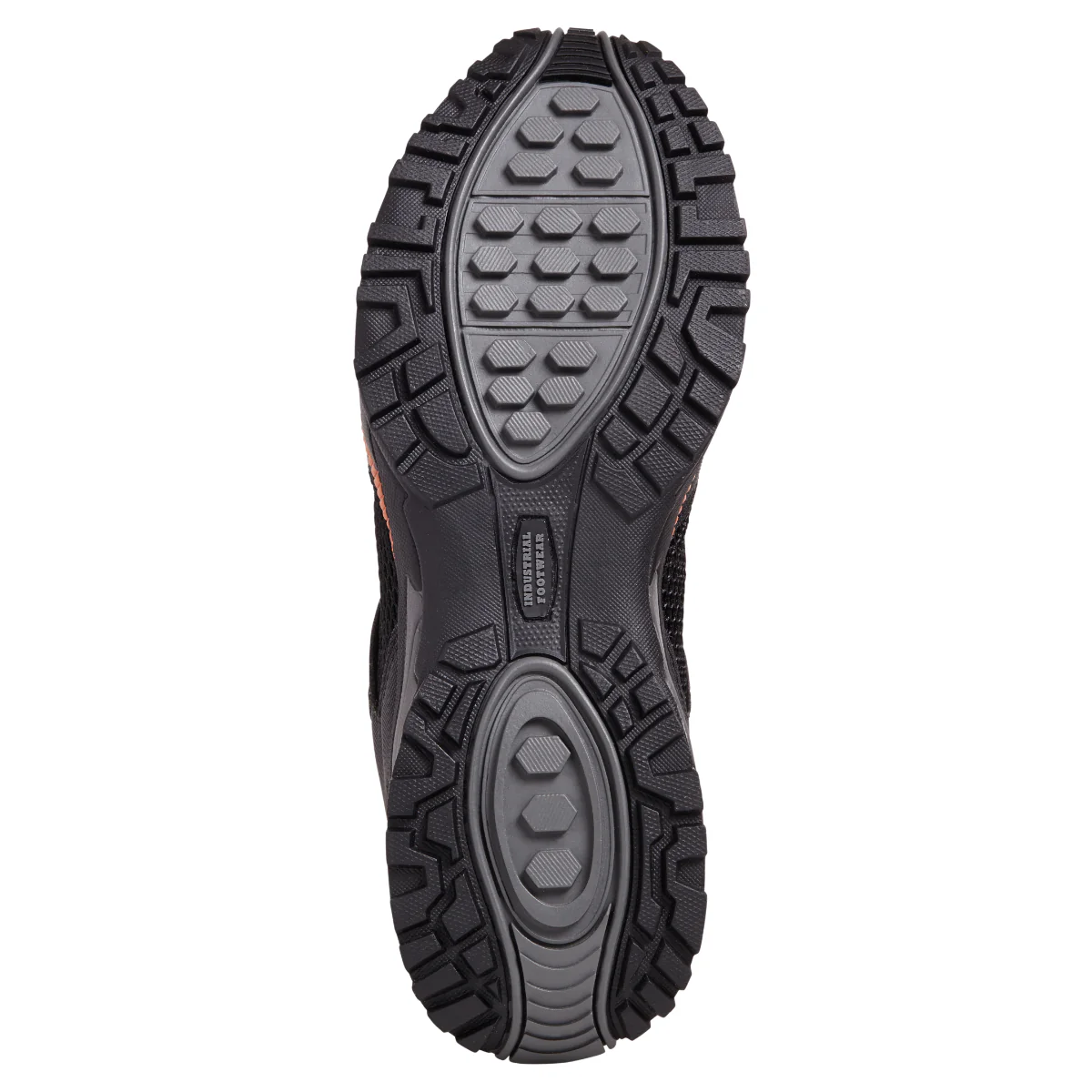 Work Site Black/Orange Sports Safety Trainer - Image 2