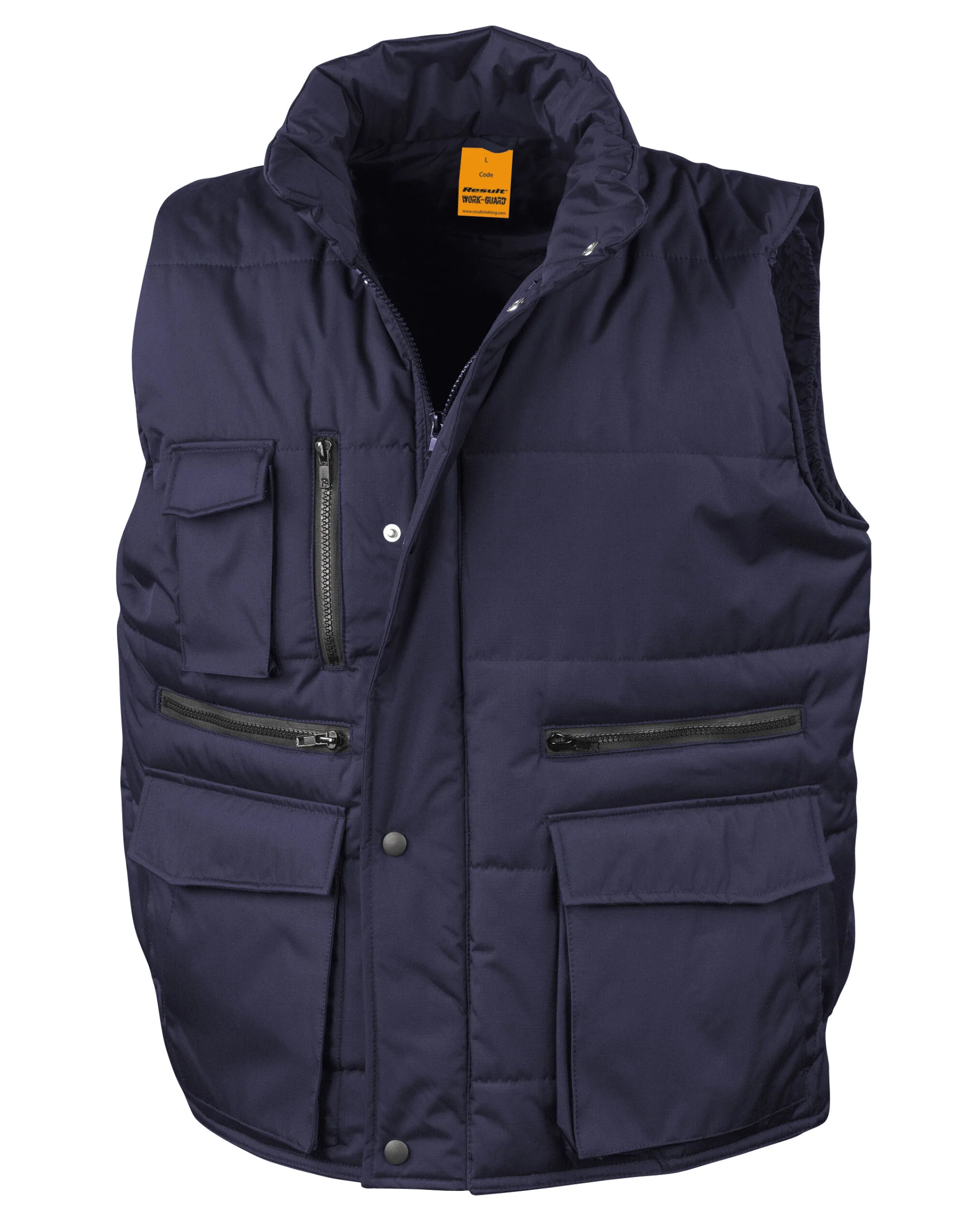 Work-Guard by Result Lance Ripstop Bodywarmer - Image 3