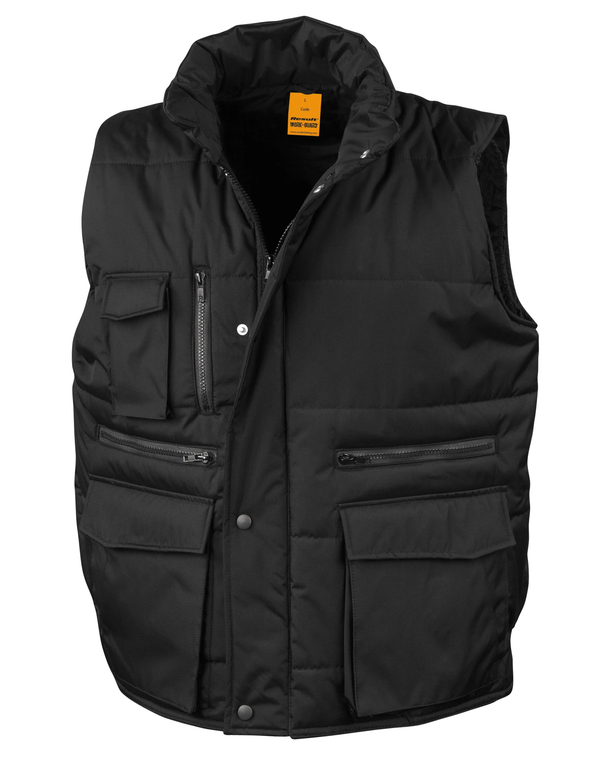 Work-Guard by Result Lance Ripstop Bodywarmer - Image 4