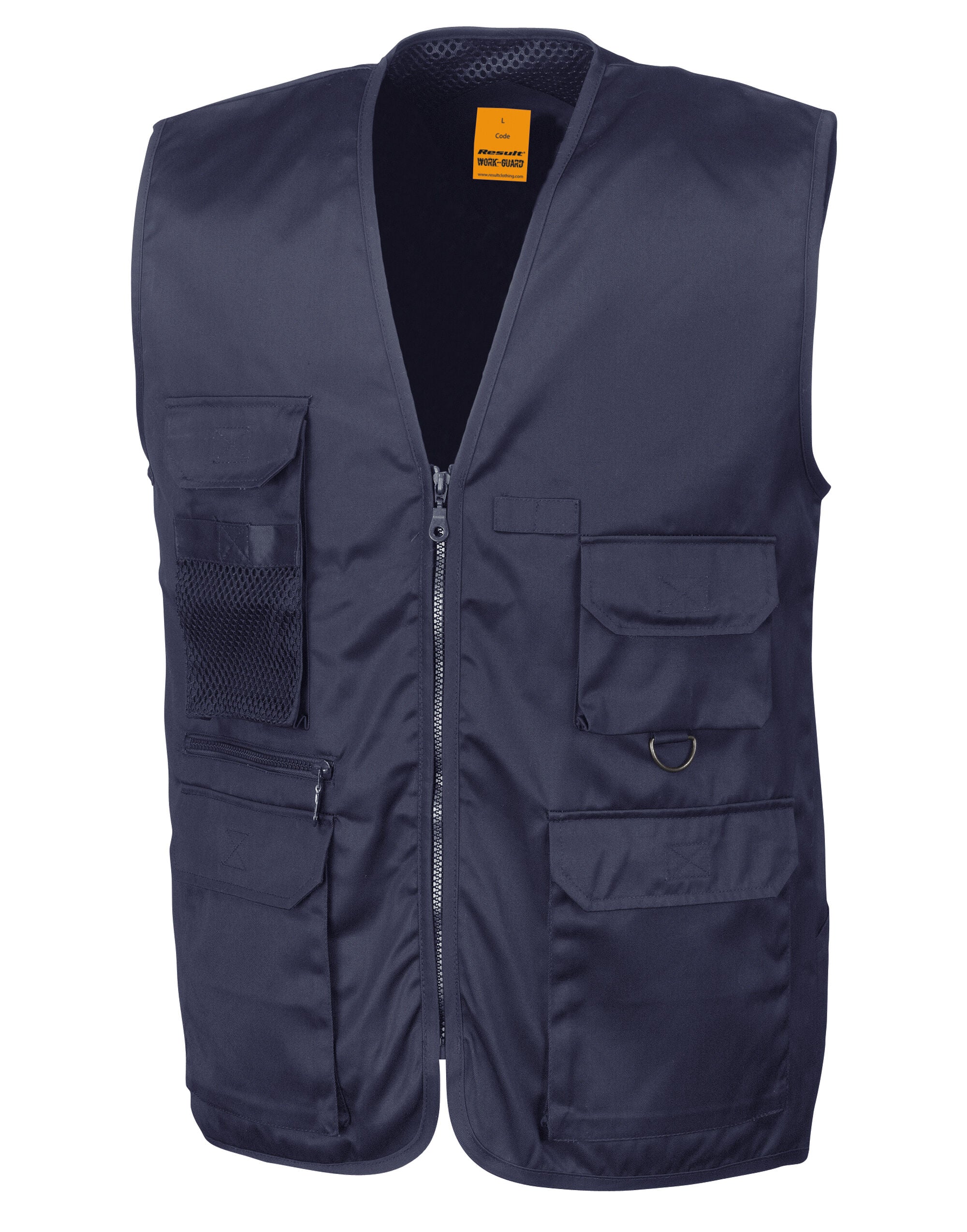 Work-Guard by Result Safari Waistcoat - Image 9