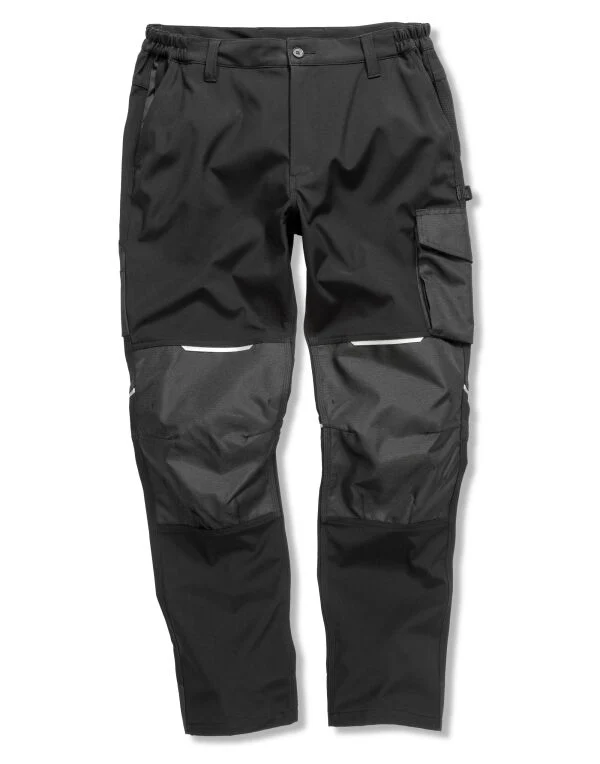 Work-Guard by Result Slim Softshell Work Trousers - Image 4