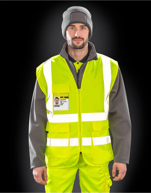 Work-Guard by Result Heavy Duty Polycotton Security Vest