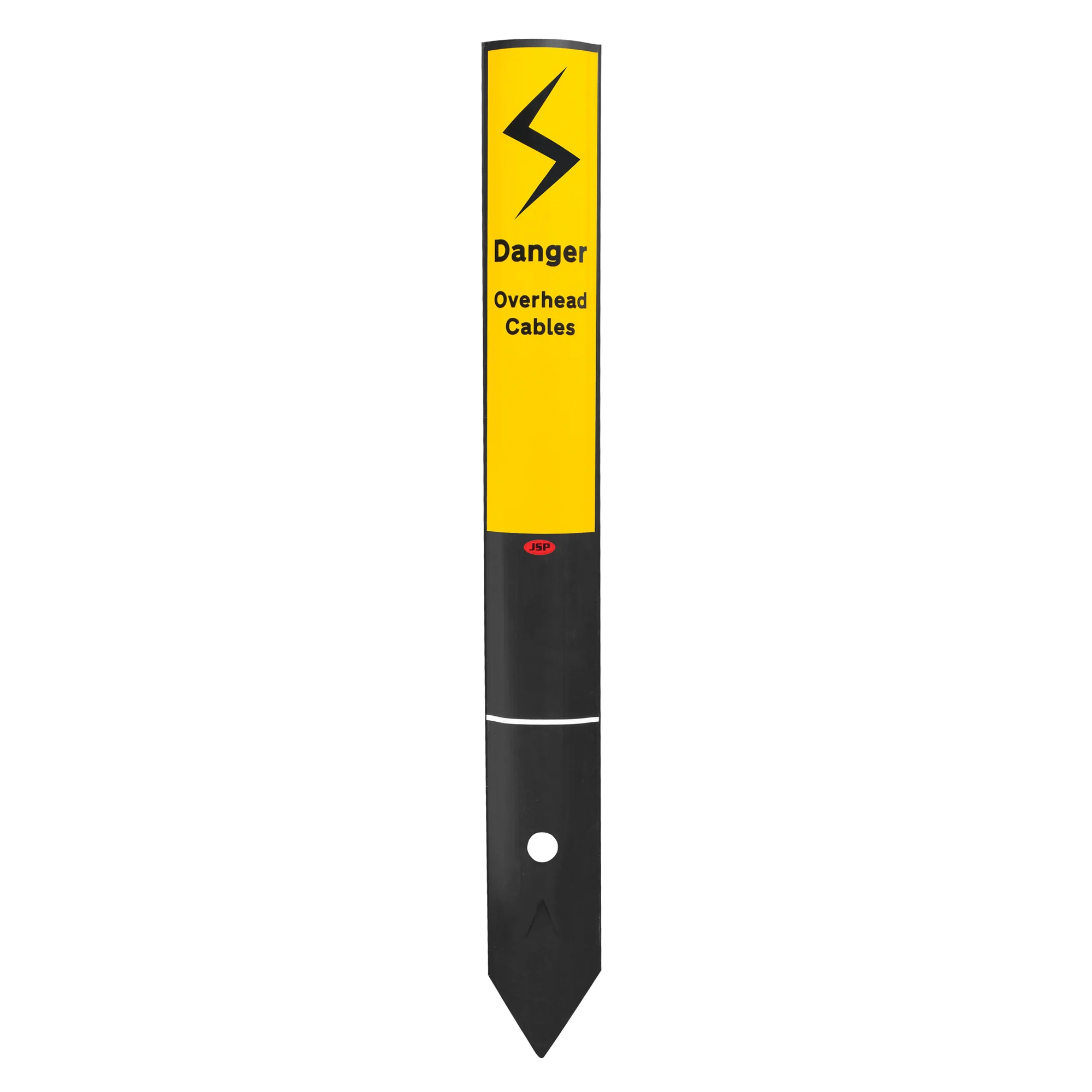 JSP Wychwood Flexible Verge Post - Danger Overhead Cables